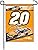 Tony Stewart 2015 NASCAR 11" x 15" Garden Flag by Wincraft, #15241015 (Pole not included)