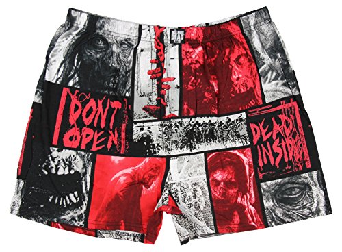 The Walking Dead Mens Dead Inside Boxer Shorts