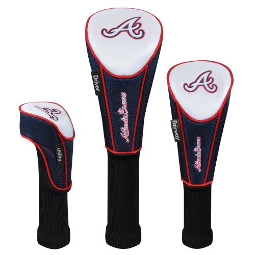 MLB Atlanta Braves Set of Three Headcovers