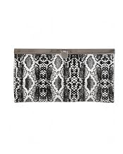 bebe Slick Snake Clutch
