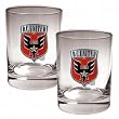 D.C. United - 2pc Rocks Glass Set - Primary Team Logo