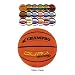 Champro DuraGrip 200 Rubber Basketballs ROYAL/GOLD INTERMEDIATE 28.5