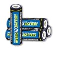 4 AA Ni-MH Extended Life Rechargeable Batteries w/ Latest Hybrid Technology- Ready to use right out of the package - Lowest Discharge rate- Holds charge 4 times longer than regular Nimh Batteries