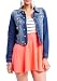 2B Khloe High Low Denim Jacket 2b Jackets Medium Wash-s