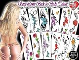 Sexy Lower BackTemporary Tattoos