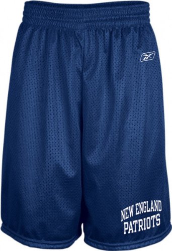 New England Patriots Navy Jimmy Mesh Shorts