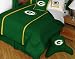 Green Bay Packers NFL MVP Micro Suede Comforter and Sheet Set Combo