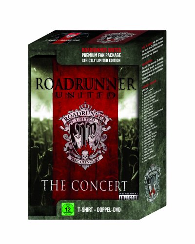 Roadrunner United - The Concert: Fan Package DVD & T-Shirt L (2 DVDs) (+ T-Shirt)