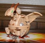 BAKUGAN B2 BAKUBRONZE NEW LOOSE SUBTERRA TAN HYPER DRAGONOID 700G HIGH G POWER!