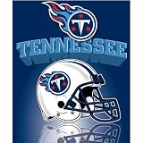 Tennessee Titans Light Weight Fleece NFL Blanket (Grid Iron) (50x60")