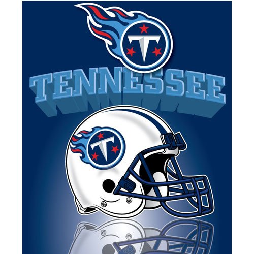 Northwest Tennessee Titans Gridiron Fleece Throw