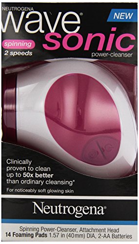 Neutrogena, Wave Sonic Spinning Power Cleanser +14 Foaming Pads, 1 ct