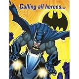 Batman The Dark Knight Invitations, 8ct