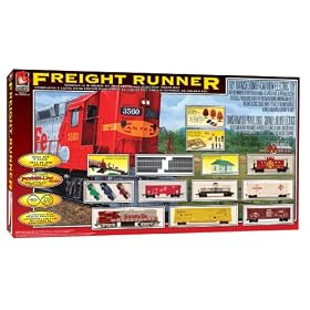 Life Like Freight Runner Electric Train Set