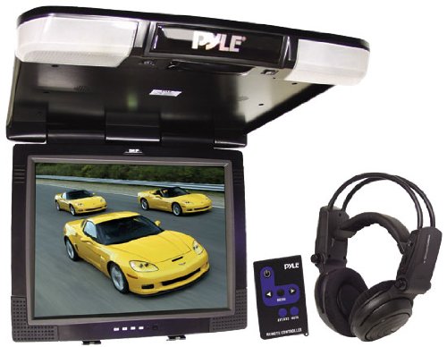 Pyle PLVWR20T 20 High Resolution TFT-LCD Flip Down Monitor With TV Tuner