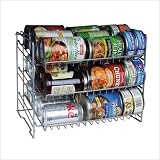 Can Rack Atlantic Three Tiered Can Rack in Silver