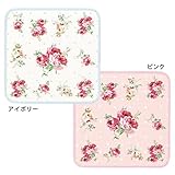 LAURA ASHLEY　BABY　ガーゼハンカチ　クチュールローズ　ピンク