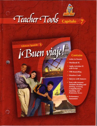 Teacher Tools Capitulo 1 (Buen Viaje! Glencoe Spanish 1, Capitulo 1)
