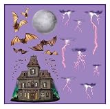 Haunted House & Night Sky Props Wall Add-Ons