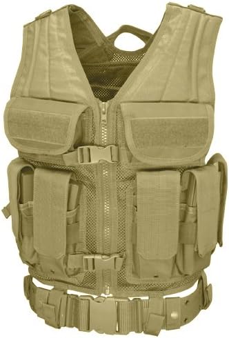 Elite Tactical Vest - Color: Tan