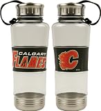 Calgary Flames Water Bottle: 24oz Polycarb Water Bottle