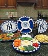 New York Yankees Memory Company Team Ceramic Platter MLB Baseball Fan Shop Sports Team Merchandise
