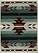 Home Dynamix Southwestern Area Rug, Premium 2'x3' Hunter Green