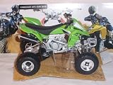 New Ray Kawasaki Kfx 450R 450 R 2009 Vert Quad 1/12 Nouveau Ray Modèle De Moto