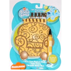 Blue's Clues 10th Anniversary Golden Notebook by Blue's Clues
