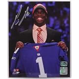 NFL New York Giants Prince Amukamara Autographed 8'' x 10'' Portrait Photograph