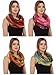 Gilbin Lightweight Stylish Beautiful Summer Oil Paint Classic Pattern Infinity Scarf 6 Pack