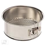 Picture Browne Foodservice 746061 Deep Spring Form Cake Pan with Natural Finish, 8-Inch