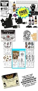 American Raven Kit with Two Tattoo Machines