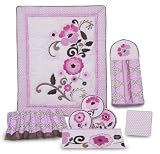 Kids Line 8 Piece Crib Bedding Set, Juliana