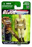 G.I. Joe 2004 A Real American Hero Valor Versus Venom 4 Inch Action Figure - Dusty (Desert Warfare Specialist) with Desert Helmet, Backpack, Pistol and Assault Rifle