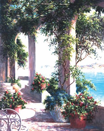 Art Fronkwiak - Seaside Arches, Size: 20 x 16 Matte Finish