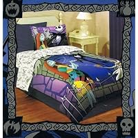 Nightmare Before Christmas Jack Skellington and Sally Comforter Bedding Quilt
