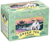 Carrington Tea Green Tea with Lemon, 20-Count Tea Bags (Pack of 12)