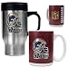 St. Louis Rams NFL Travel Mug & Gameball Ceramic Mug Set - Helmet logo
