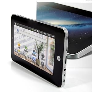 iRulu 7 inch 8G MID Google Android 2.3 Resistive Touchscreen Tablet PC WiFi+3G 256MB DDR2 with Ethernet RJ45 Transfer box