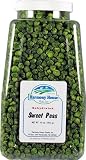 Harmony House Foods Dried Peas, whole (16 oz, Quart Size Jar) for Cooking, Camping, Emergency Supply, and More