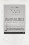 51siFDc6BdL. SL160  You Are Not A Gadget: A Manifesto