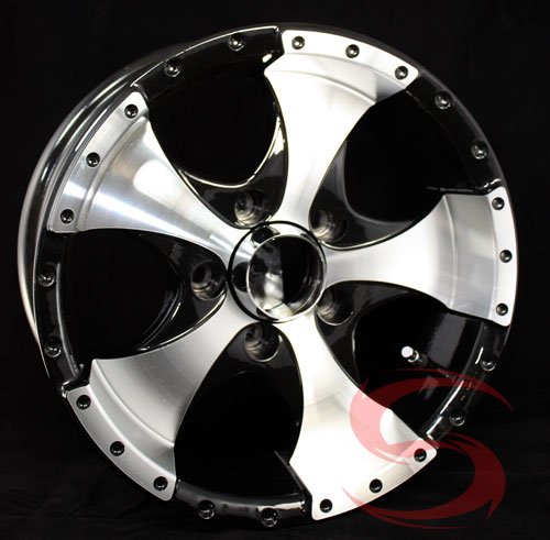 14 Inch Transformer Aluminum Trailer Wheel 5 