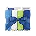 Hudson Baby Unisex Baby Super Soft Cotton Washcloths, Blue, One Size