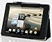 IVSO Acer Iconia A1-810 7.9-Inch Slim-BOOK PU Leather Stand Cover Case (Black)