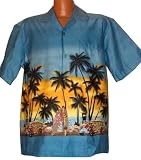 Exclusive Hawaiian Waikiki In Paradise Aloha Shirt