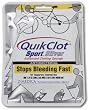 Quikclot Sport Silver Brand Hemostatic Agent, one 1.75 oz. (50 G) 5x5 inch mesh bag, Package Quikclot Sport Silver Brand Hemostatic Agent, one 1.75 oz. (50 G) 5x5 inch mesh bag, Package