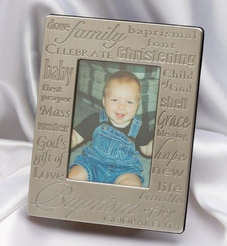 Small Fry Design Baptismal Picture Frame