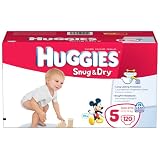 Huggies Snug & Dry Diapers, Size 5, Giant Pack, 120 Count