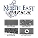 North East Harbor BSC-002 Seat Cover (Boat Back to Back Double Seat Storage Cover Gray Heavy Duty Water, Mildew, and UV Resistant Thick Polyester Fabric)